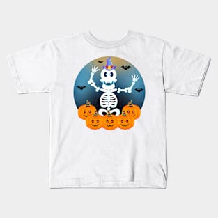 Skeleton Halloween Kids T-Shirt